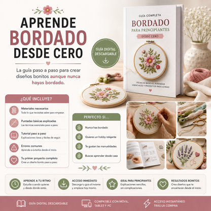 🧵 Aprende a Crear Con Tus Manos